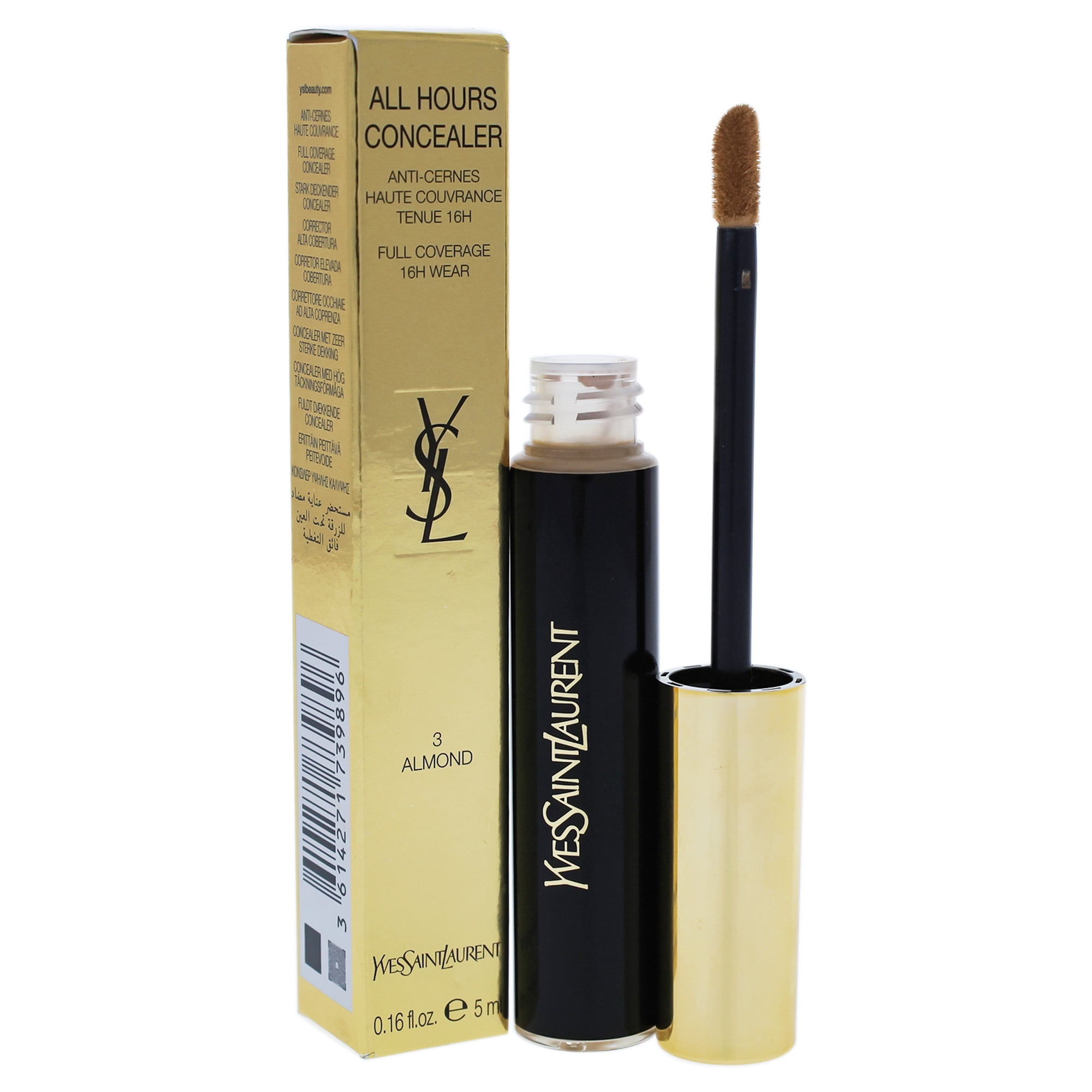 Yves Saint Laurent All Hours Concealer 3 Almond by Yves Saint Laurent for Women 0.16 oz
