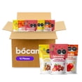 thumbnail image 1 of BOCANIKA Fruta Enchilada 100% Natural - 12 Piezas de 50g c/u - Gomitas Enchiladas de Fruta - Snack Sin conservadores Sin Grasas - Superfood, Gluten free (12 Piezas, Mix Fresa, Pi&ntilde;a, Manzana, 1 of 9