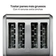 thumbnail image 3 of Tostadora Hamilton Beach 4 Rebanadas Acero Inoxidable Apagado Automático Doble Control Independiente 1500 W, 3 of 9