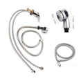 thumbnail image 4 of Shampoo Bed Faucet Kit,  Sealing Hot Cold Salon Shampoo Bowl Faucet Sprayer Kit  for Replacement, 4 of 7