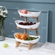 thumbnail image 2 of Ayuda de cocina, bandeja para frutas, cesta, marco de madera, soporte multicapa, plato para aperitivos y dulces, estante para frutas, decoración de mesa, 2 of 2