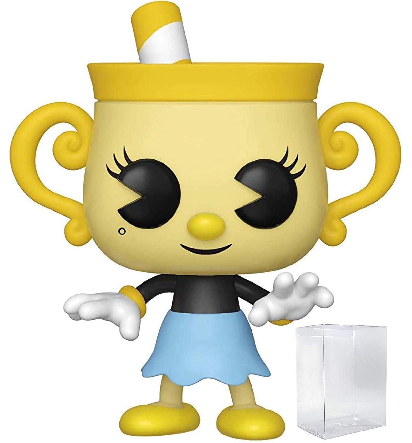  Funko Pop Games: Cuphead - Ms. Chalice Collectible Figure,  Multicolor : Toys & Games