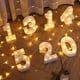 thumbnail image 3 of 26 luces LED con letras en inglés, luces de modelado de símbolos, luces de noche para bodas, luces de propuesta de cumpleaños, 3 of 5