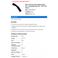 thumbnail image 2 of Rear Left Driver Side Trailing Control Arm - Compatible with 2013 - 2019 Ford Escape 2014 2015 2016 2017 2018, 2 of 2