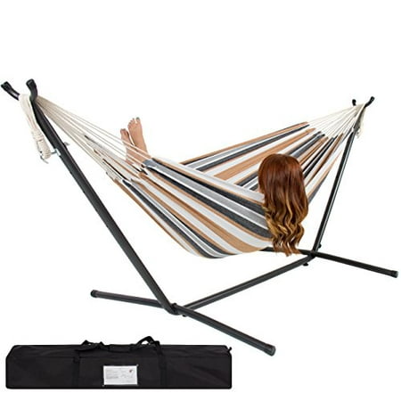 Best Choice Products Double Hammock With Space Saving Steel NEW - FREE