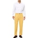 thumbnail image 2 of Pantalones de vestir impresos con lunares INSPIRE CHIC para hombres, ajuste regular 34 Amarillo, 2 of 6
