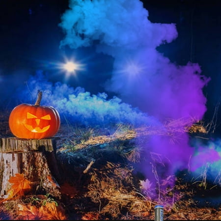 

Colorful Effect Disposable Smoke Machine Studio Car Photography Toy Wedding Halloween Green/One Size