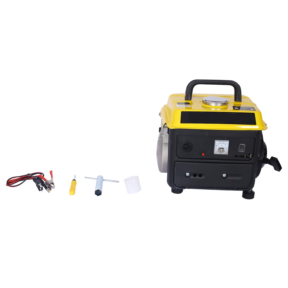Portable Generator, 900 Watts Low Noise Gas Powered Generator, Outdoor Generator, Home Generator, Portable Generator Gas Powered, for Backup Home Use & Outdoors Camping