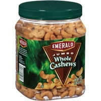 Emerald Jumbo Whole Cashews, 27 oz