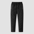 thumbnail image 6 of Fleece Thermal Pants – Unisex Thermal Warm Jogger Pants, Soft Fleece Lining, Lightweight Breathable, Adjustable Drawstring, Zippered Pockets, 6 of 7