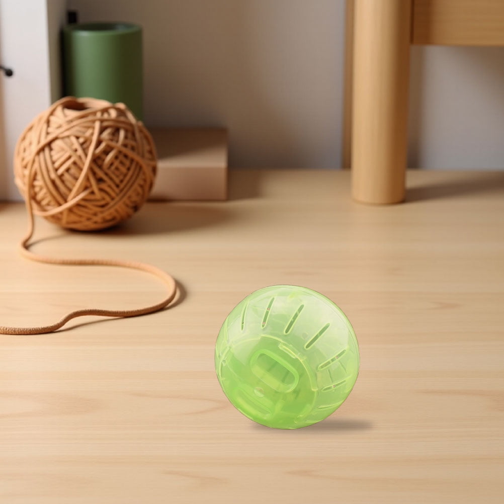 HOOWIFFY 4pcs Hamster Exercise Ball with Quiet Rolling Design for Small Pets