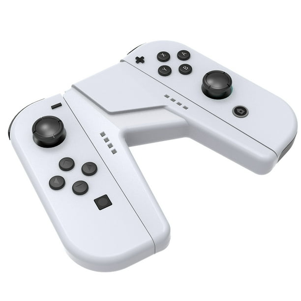 Charger Grip Left & Right for Nintendo Switch/Switch OLED Joy-con (White)