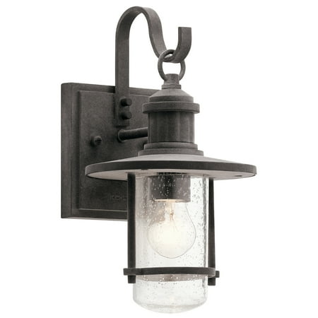 

Kichler 49191 Riverwood 1 Light 12.5 High Outdoor Wall Sconce - Weathered Zinc