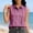 *Hot Pink, variant on Women's Plaid Notch Collar Sleeveless Button Shirt,Casual Trendy Blouse Orange,Women's Plus XL