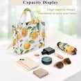 thumbnail image 5 of FORMRS Womens Corduroy Tote Bag Crossbody Shoulder Handbag with Pocket, Orange Bees, 5 of 7