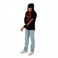 thumbnail image 4 of Deadpool Classic Logo Zip-Up Hoodie with Sleeve Print-Medium, 4 of 5