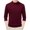 Burgundy, variant on TFEOQRY Men's Crewneck Sweater Long Sleeve Solid Ribbing Edge Knitted Pullover Casual Winter Fall Warm Top Green