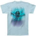 thumbnail image 2 of Baby Swimming In Water Zombie Themed T-Shirt by Erazor Bits, Light Blue, 2 of 2