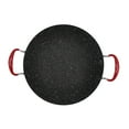 thumbnail image 1 of Korean BBQ Grill Pan Non Stick with Anti Scalding Handle Round Barbecue Gill Plate for Gas Ceramic Stove 34cm/13.3in, 1 of 9