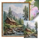 thumbnail image 1 of Kit Punto Cruz Con Casa Hilo Algodón Ecológico Bordado 11CT Art45x55cm, 1 of 9