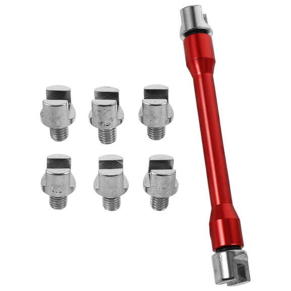 1 Set Dirt Bike and Motorcycle Wheel Spoke Wrench Tool Kit for Most Motorbikes