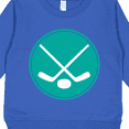 thumbnail image 3 of Inktastic Ice Hockey Player Silhouette Toddler Sweatshirt, 3 of 4