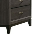 thumbnail image 4 of Benjara Erica Tall Dresser Chest, 5 Drawers, Gray Wood Finish, Metal Handles, 4 of 5