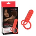 thumbnail image 1 of Vibrador con forma de anillo para pene CalExotics, de silicona, recargable para hombre, 1 of 6