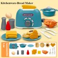 thumbnail image 1 of Kids Cooking and Baking Playset Simulation Rice Cooker Microwware Gas Refrigerator Toy Pretend Play Kitchen for Boys & Girls, 1 of 6