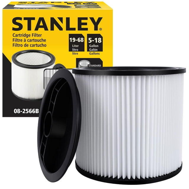 Filtro de cartucho Hepa de repuesto para Stanley Shop Vac