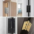 thumbnail image 3 of Door Closer, Hidden Soft Close Door Hinge, Slow Close Silent Positioning, Home, Indoor Gar, 3 of 3