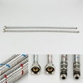 thumbnail image 4 of Labymos 3/8" Sink Faucets Hoses 23 Inch Long Basin Water Tap Inlet Hose Adjustable Hot, 4 of 8