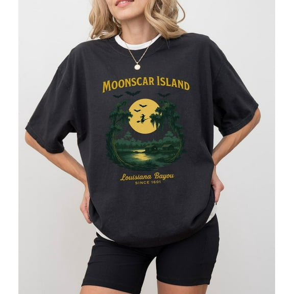 Moonscar Island Shirt, Retro Cartoon Halloween Movie Tee, Zombie Island Shirt, 90s Nostalgia Shirt, Vintage Halloween Gift for Fans