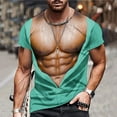 thumbnail image 1 of Birdeem T-Shirt à Manches Courtes pour Homme, Mode, Imprimé Homme Musclé, Mode, Entraînement Physique, Col Rond, 1 of 12