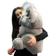 thumbnail image 6 of Valentine's Day Personalized Large Stuffed Koala Bear 26 inches Soft Giant Valentine Stuffed Animal with Customizable Removable Ribbon Fully Stuffed & Packed in Big Box Ready to Hug Made in the USA, 6 of 20