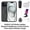 Black, variant on Restored Apple iPhone 15 128GB Black Fully Unlocked Cell Phone