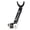 Silver black, variant on SDFGTstore Universal Cookware Holders Slip Resistant Base High Heats Safe Alloy Design