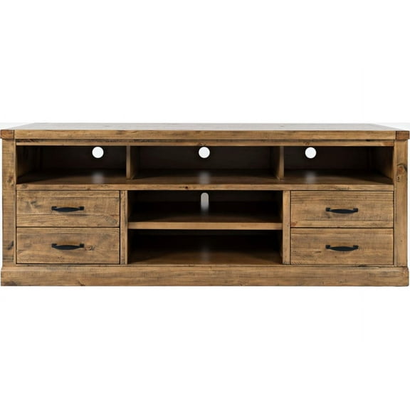 Telluride Rustic Distressed Pine 70'' TV Stand