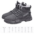 thumbnail image 3 of Zapatos de trabajo cómodas con forro de piel ligera para hombre Zapatos de senderismo antideslizantes Likrtyny Tenis De Mujer Tenis De Hombre, 3 of 8