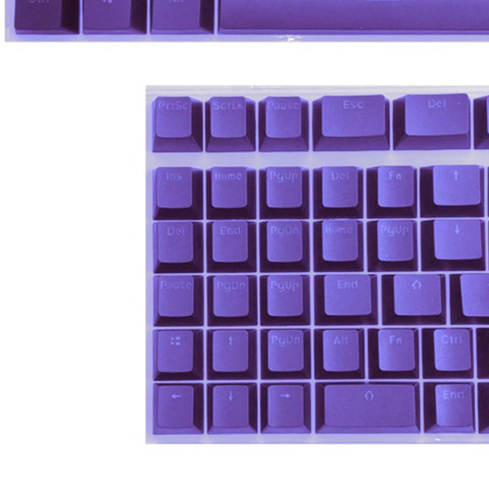 LeeQinersw PBT Switches Gaming Dye Sublimation Mini Mechanical Keyboard Premium DIY Custom Purple