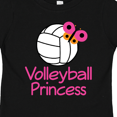 thumbnail image 4 of Inktastic Volleyball Butterfly Princess Girls Toddler T-Shirt, 4 of 5
