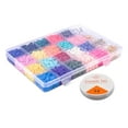 thumbnail image 2 of 4800 Pcs Perles Rondes Rondes en Argile Polymère pour Bracelets Colliers, 2 of 8