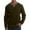 Green, variant on VJATTWR Men Heavy Long Sleeve T-Shirt, Crew Neck Classic Fit Tee, Assorted Color Xl
