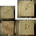 thumbnail image 4 of A-13 Bloque de sellos de jabones de Halloween hecho a mano, artesanías de resina Diy, sello de relieve acrílico, 4 of 5