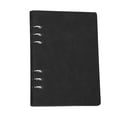 thumbnail image 2 of BESEW7 A5 Binder Notebook for Work, College Ruled Refillable Journal for Women, PU Leather Travel Journal for Men, Business Planner Black, 2 of 6