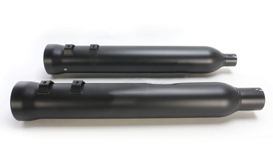 Cobra Neighbor Hater Raven Black 4" SlipOn Mufflers (6109RB)