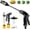 black1, variant on Pressure Washer, Water Power Washer, High Pressure Water, Turbowasher for Garden Hose, with 360° Rotating for Three Spray Modes,Power High-Pressure Cleaner for Every Garden Hose