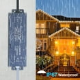 thumbnail image 4 of IP67 Waterproof LED Driver Switch Power Supply Transformer Adapter AC 110V-240V to DC 24V 100W Constant Voltage Output for LED Strip Light Outdoor Lightbox Signboard, 4 of 6