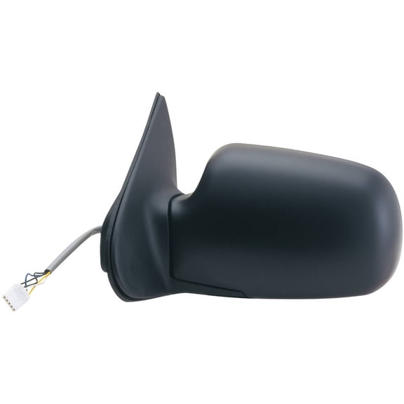 61048F - Fit System Driver Side Mirror For 96-98 Mercury Villager, Nissan Quest, Black, Foldaway; Nissan Quest, Black, Foldaway, Heated Power