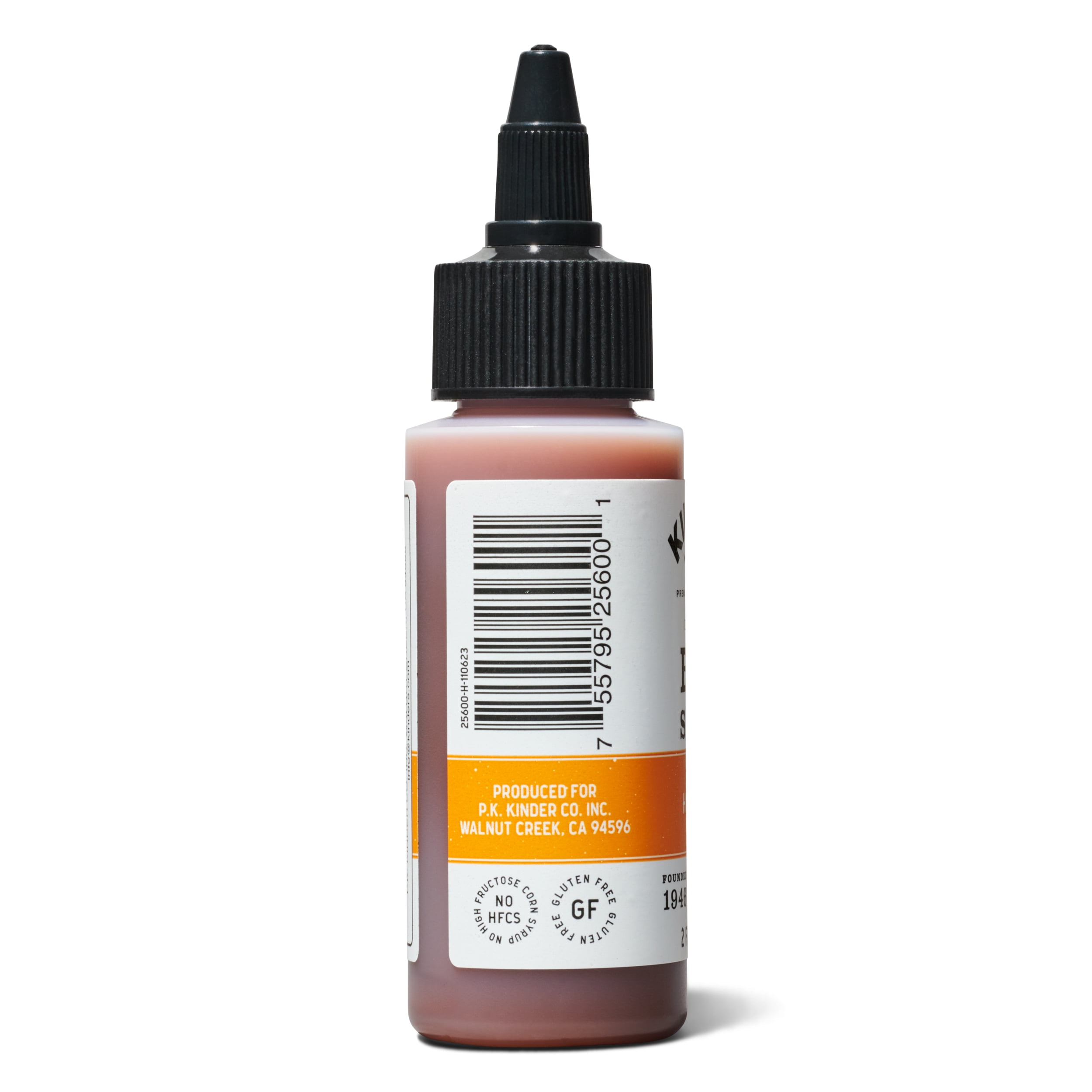 (10 pack) Kinder's Honey Hot BBQ Small Bottle, 2 oz